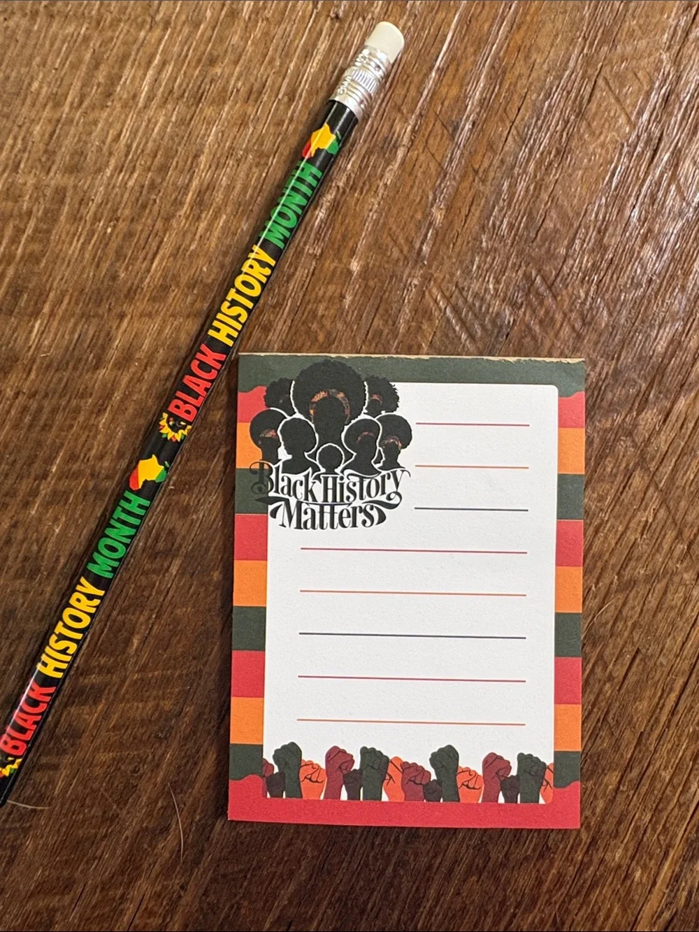 Black History Month Gift Set - Black, Red, Green & Yellow